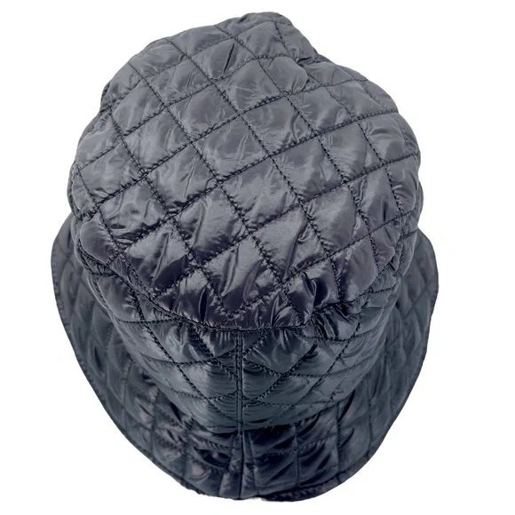SOLD Quilted Crystal Logo French Bucket Hat - Picture 4 of 5
